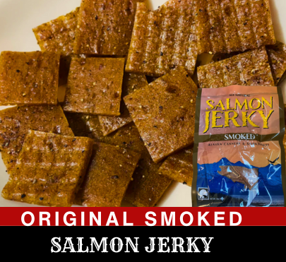 SALMON JERKY ORIGINAL 3 OZ