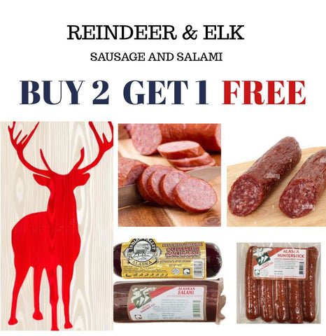 Buy 2 Get 1 FREE · REINDEER & ELK