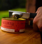 SMOKED Wild Alaskan PACIFIC Salmon Can 6 oz
